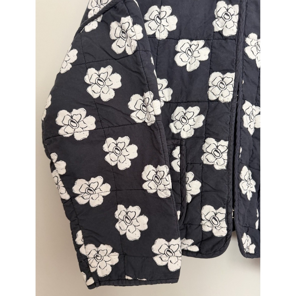 Free People Chloe Floral Quilted Jacket Night Blooms Women's Size Small - Picture 8 of 13